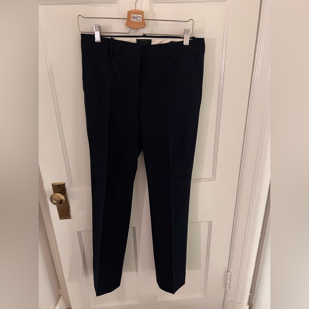 J.Crew Navy Suit Pants- size 6